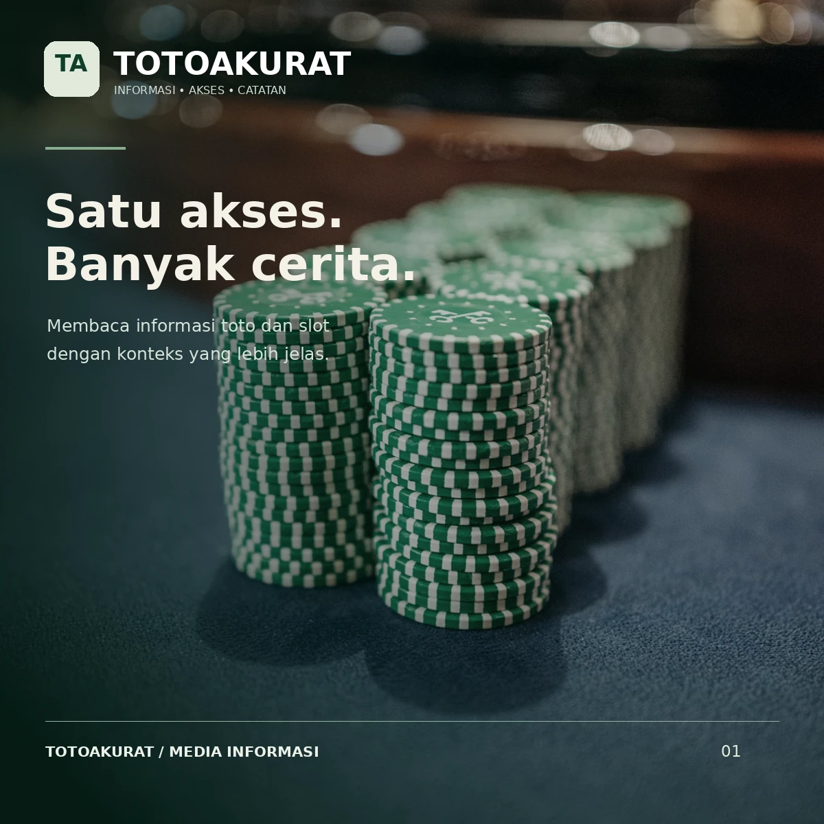 TOTOAKURAT — Informasi toto dan slot online